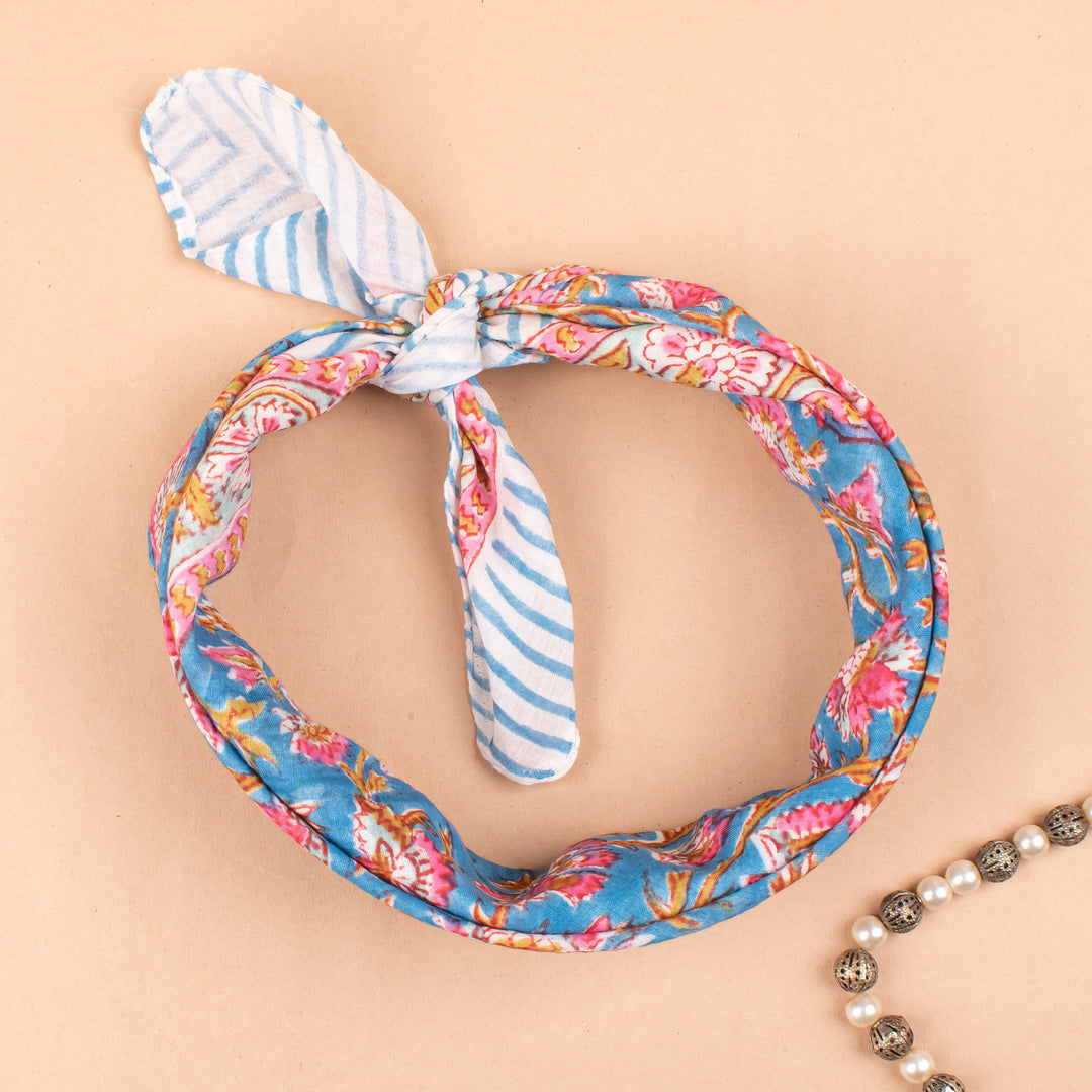 Boho Cotton Bandana | Hair Scarf &amp; Neck Wrap