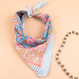 Boho Cotton Bandana | Hair Scarf & Neck Wrap