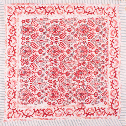 Unisex Accessory For Neck Or Hair Tie, Traditional Block Printed Bandana, Soft Cotton Neck Wraps, Unisex Boho Accessories