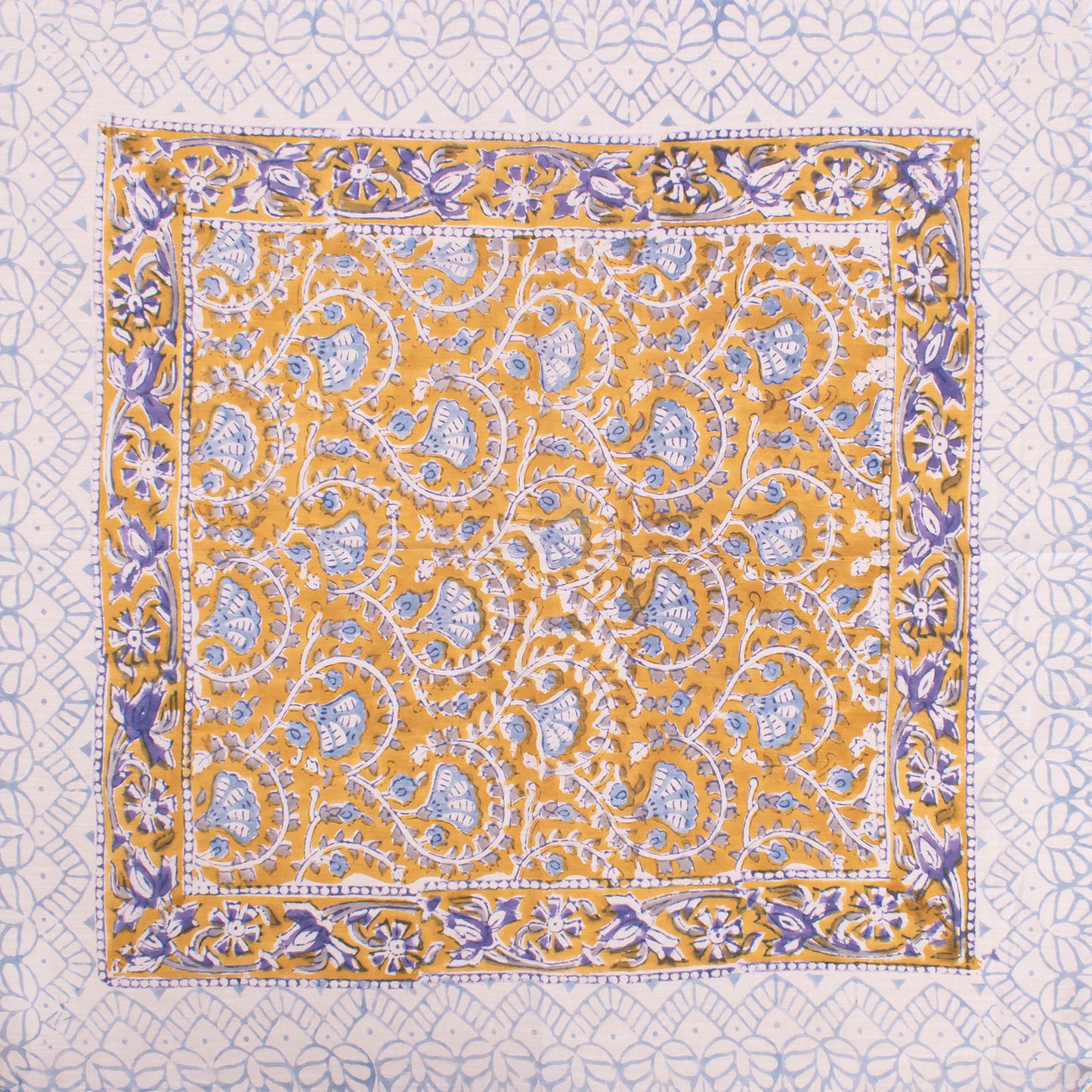 Lightweight Handprinted Cotton Bandanas, Boho Head Wraps For All Genders, Stylish Unisex Cotton Bandanas, Eco Gift Wrap