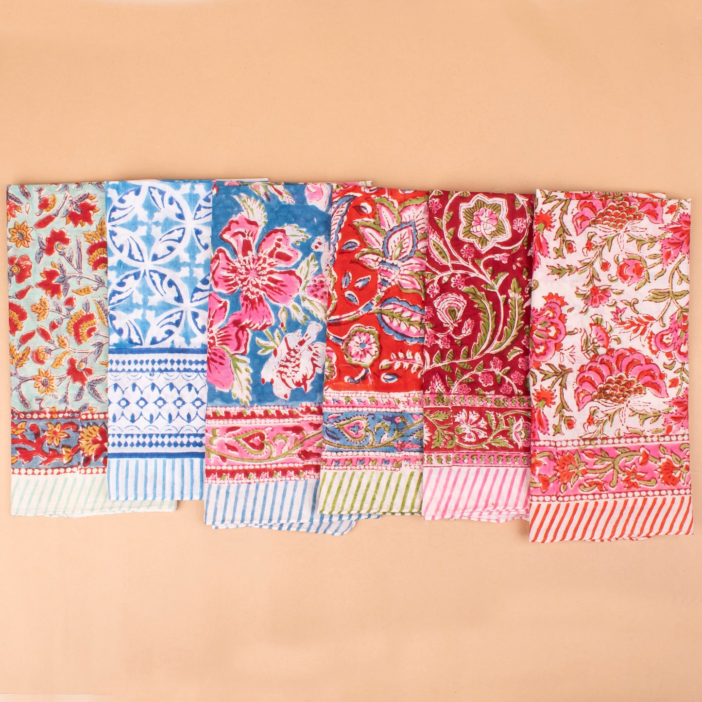Set of 18 - Eco-Friendly Cotton Bandanas, Designer Print Hair & Neck Wraps, Workout & Hiking Scarf For Women, Men, And Kids, Wrist Accessory