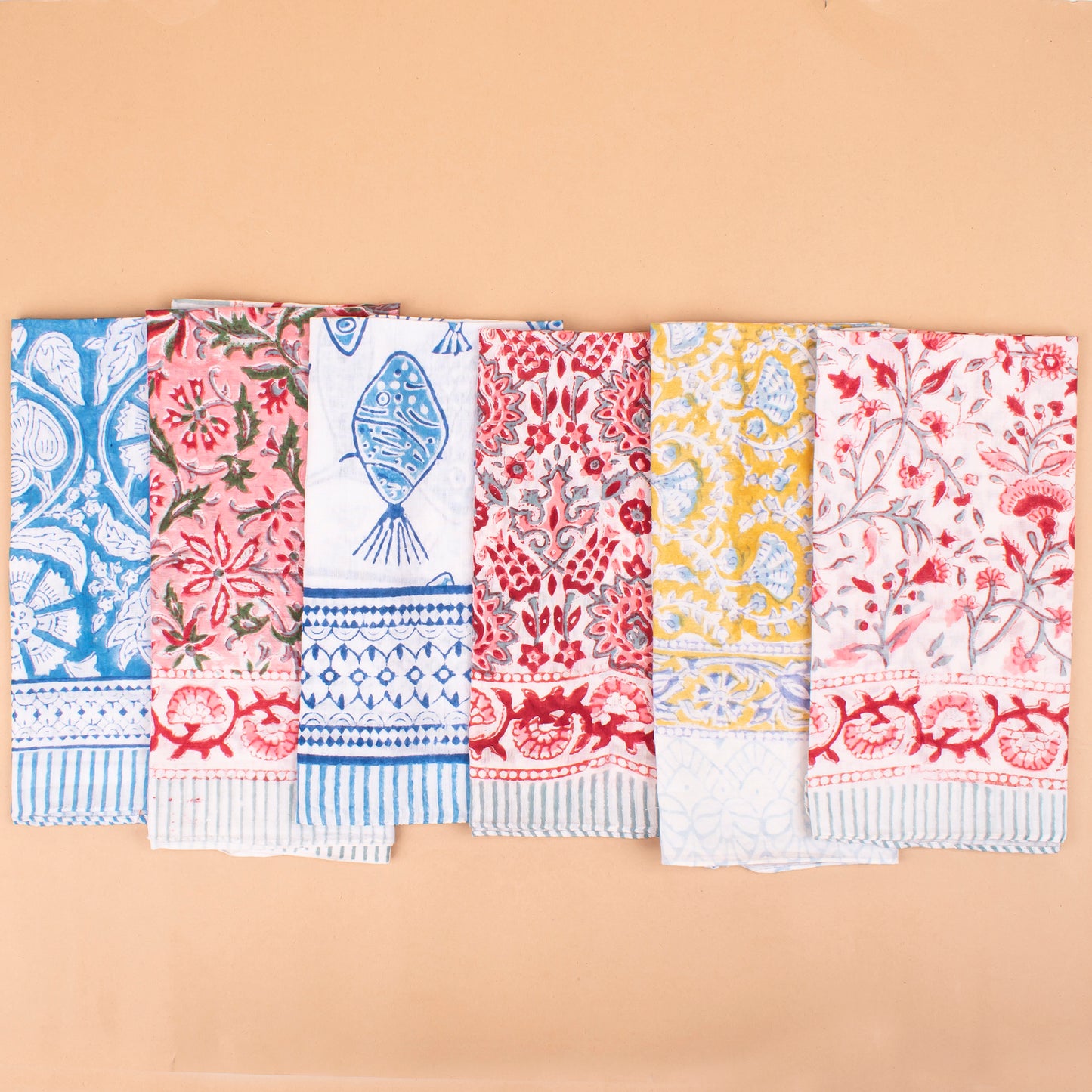 Set of 18 - Eco-Friendly Cotton Bandanas, Designer Print Hair & Neck Wraps, Workout & Hiking Scarf For Women, Men, And Kids, Wrist Accessory