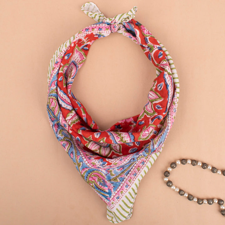 Boho Cotton Bandana | Everyday Head Scarf