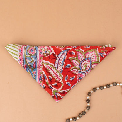 Sustainable Cotton Bandanas For Outdoor Use, Hiking, Dust Protection, Hair Wrap Or Stylish Boho Face Mask Alternative