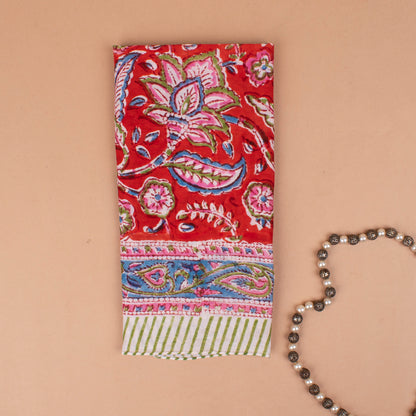 Sustainable Cotton Bandana For Outdoor Use, Hiking, Dust Protection, Hair Wrap Or Stylish Boho Face Mask Alternative