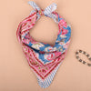 Bohemian Bandana Headband, Hand Printed Cotton Scarf For Men, Women, Kids, Hiking Or Workout Lightweight Wrap Accessory