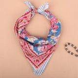 Boho Cotton Bandana | Hair Scarf & Neck Wrap