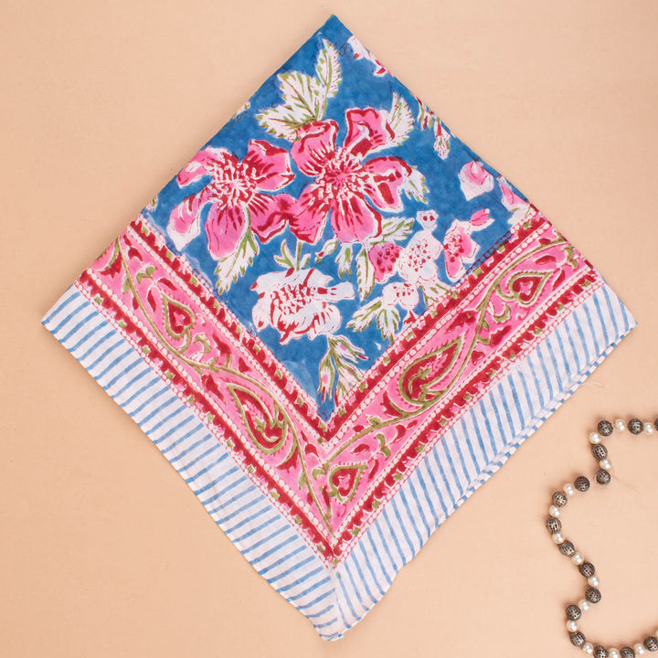 Boho Cotton Bandana | Hair Scarf &amp; Neck Wrap