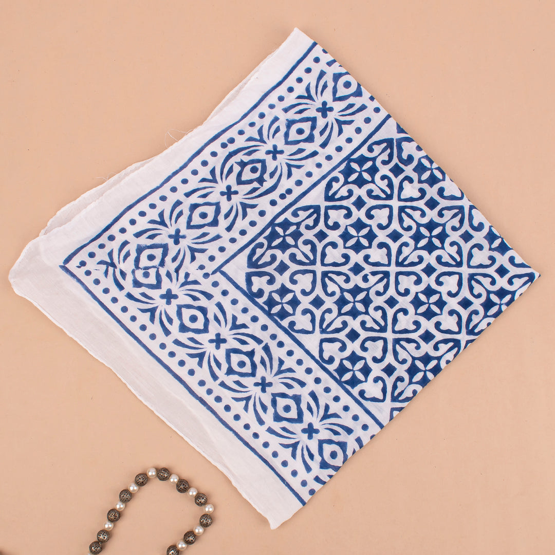 Floral Cotton Bandana | Printed Head Scarf &amp; Hair Wrap