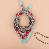 Boho Cotton Bandana | Neck Scarf & Head Wrap