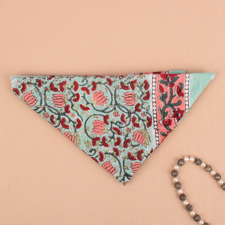Boho Cotton Bandana | Neck Scarf &amp; Head Wrap