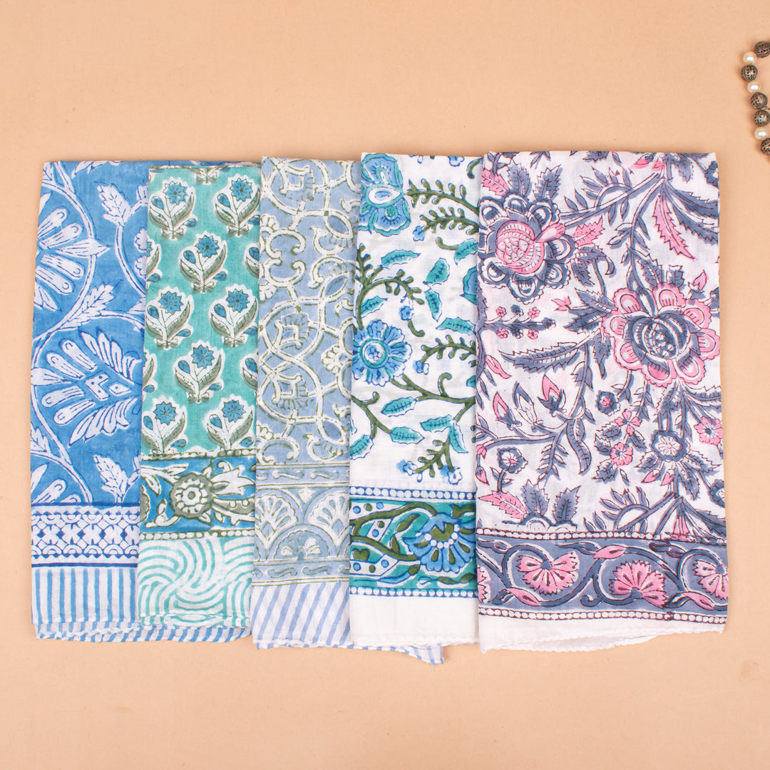 Set of 25 – Paisley Cotton Bandanas | Hair Scarf &amp; Neck Wrap