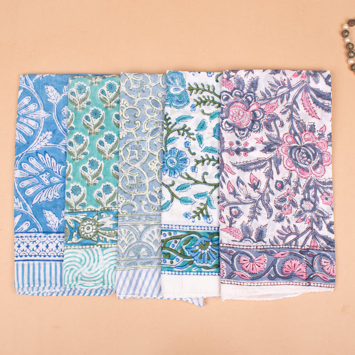 Set of 25 – Paisley Cotton Bandanas | Hair Scarf &amp; Neck Wrap