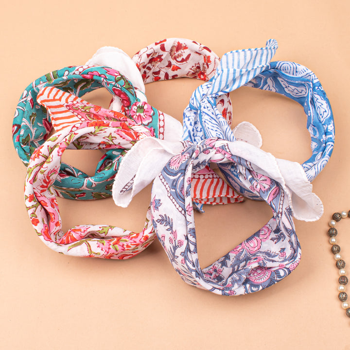Set of 30 – Paisley Cotton Bandanas | Head Scarf &amp; Hair Wrap