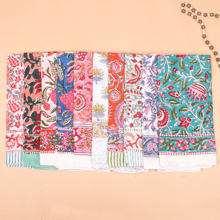 Set of 30 – Paisley Cotton Bandanas | Head Scarf &amp; Hair Wrap