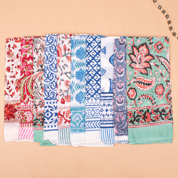 Set of 30 – Paisley Cotton Bandanas | Head Scarf &amp; Hair Wrap