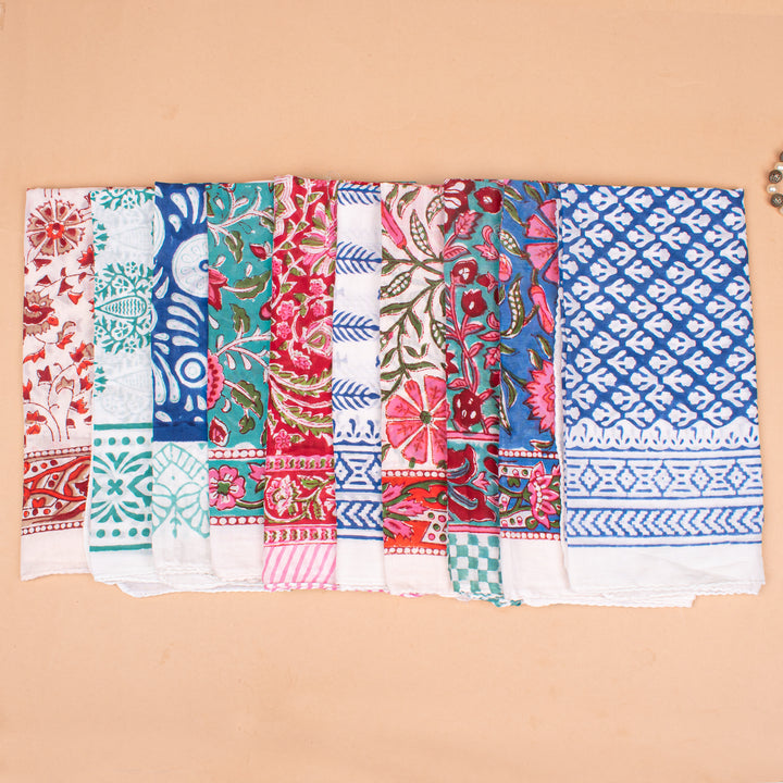 Set of 25 – Paisley Cotton Bandanas | Boho Head Scarf &amp; Hair Wrap