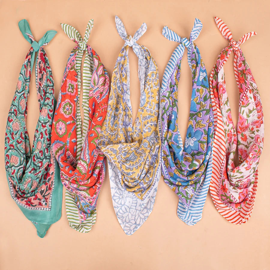 Boho Cotton Bandanas