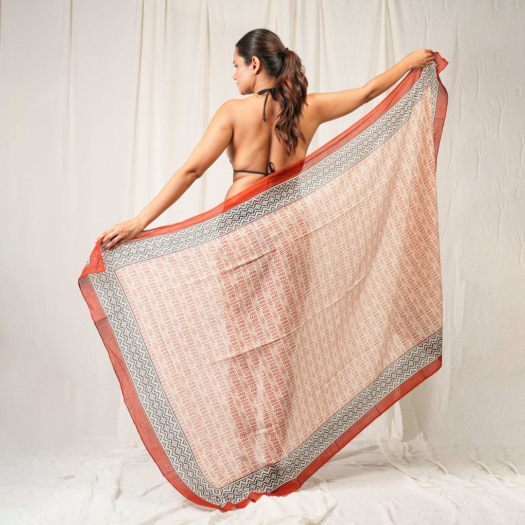 Boho Cotton Sarong | Beach Cover-Up &amp; Wrap Skirt