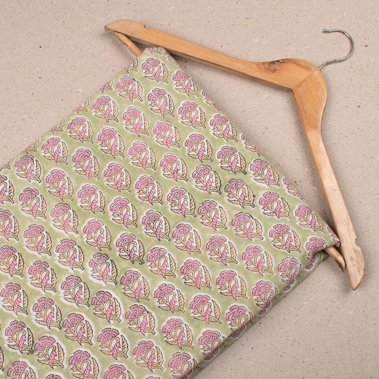 Eco-Friendly Hand Block Print Cotton Fabric, Textile For Sewing, Dressmaking, Cushion Covers, Quilts, And Artistic Clothing & Craft Projects