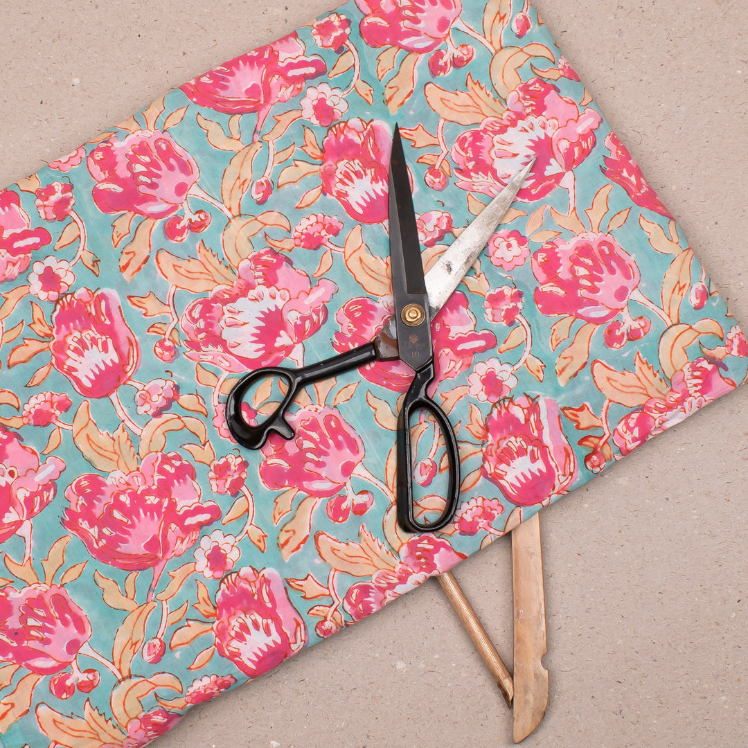 Floral Cotton Tablecloth | Boho Table Cover