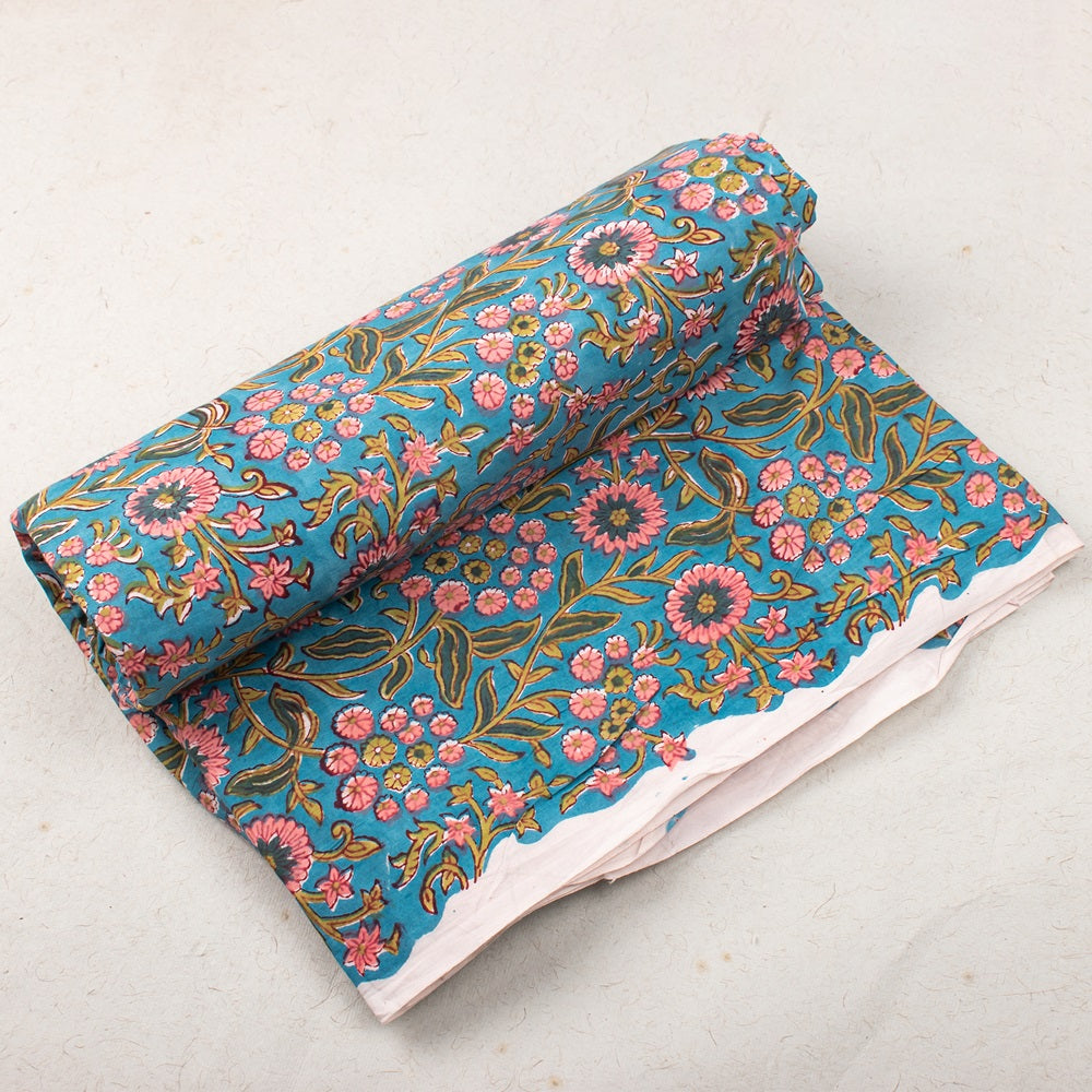  Handmade Block Print Cotton Fabric