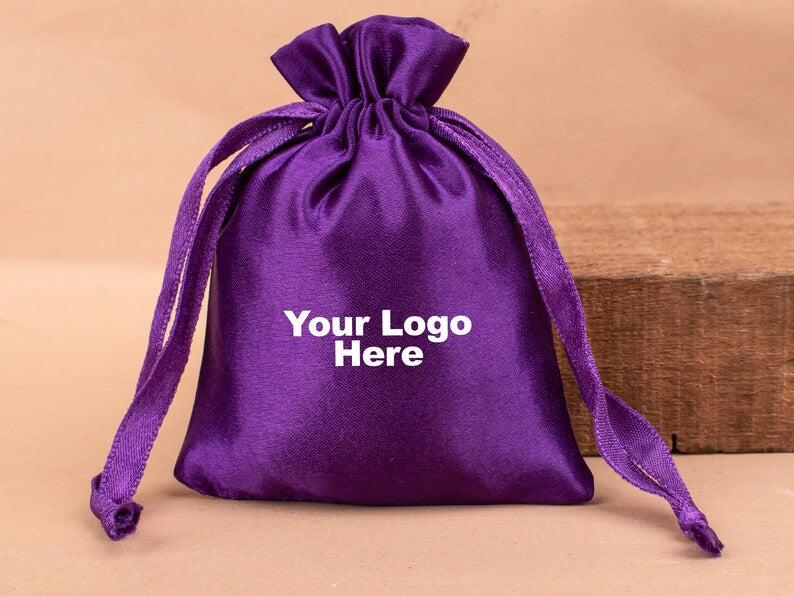 Satin Drawstring Pouch | Jewelry &amp; Gift Packaging Bag