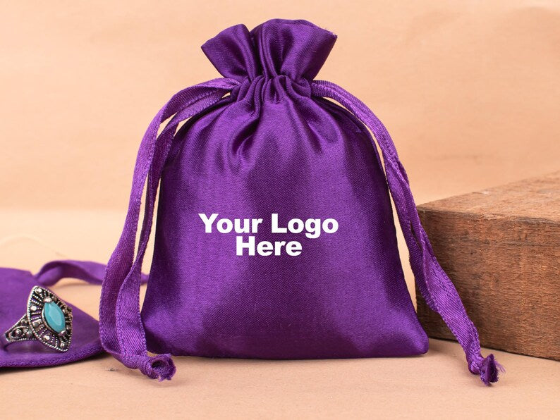 Satin Drawstring Pouch | Jewelry &amp; Gift Packaging Bag