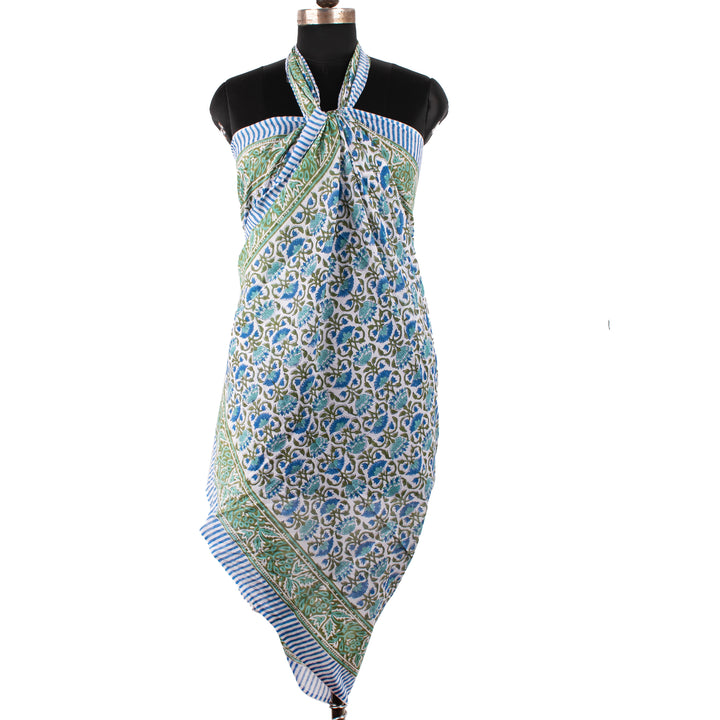 Boho Cotton Gift Set | Scarf, Makeup Bag, Sarong Combo