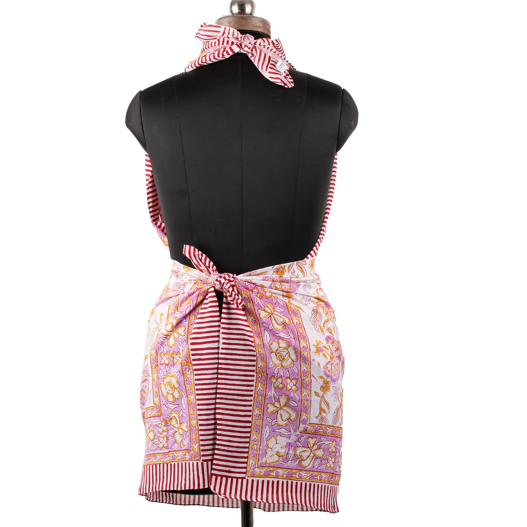 Boho Cotton Sarong | Beach Cover-Up &amp; Wrap Skirt