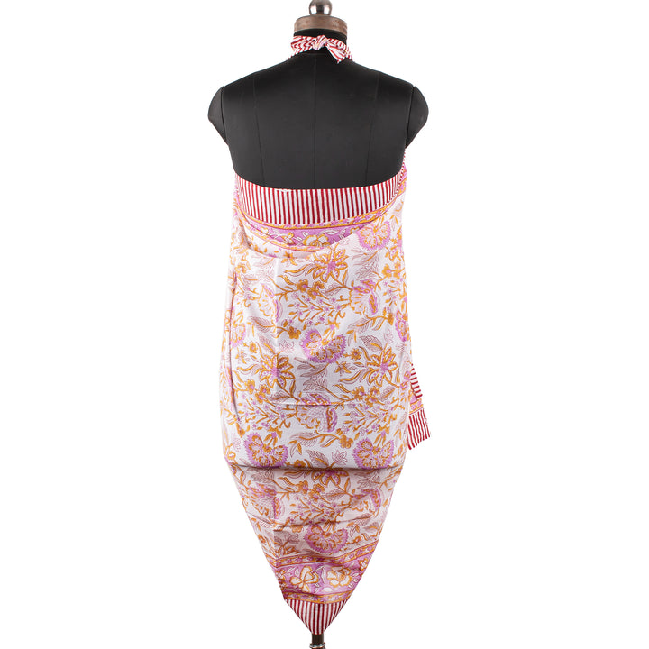 Boho Cotton Sarong | Beach Cover-Up &amp; Wrap Skirt