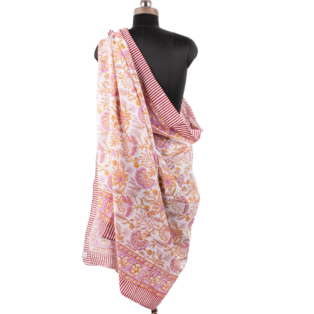 Boho Cotton Sarong | Beach Cover-Up &amp; Wrap Skirt