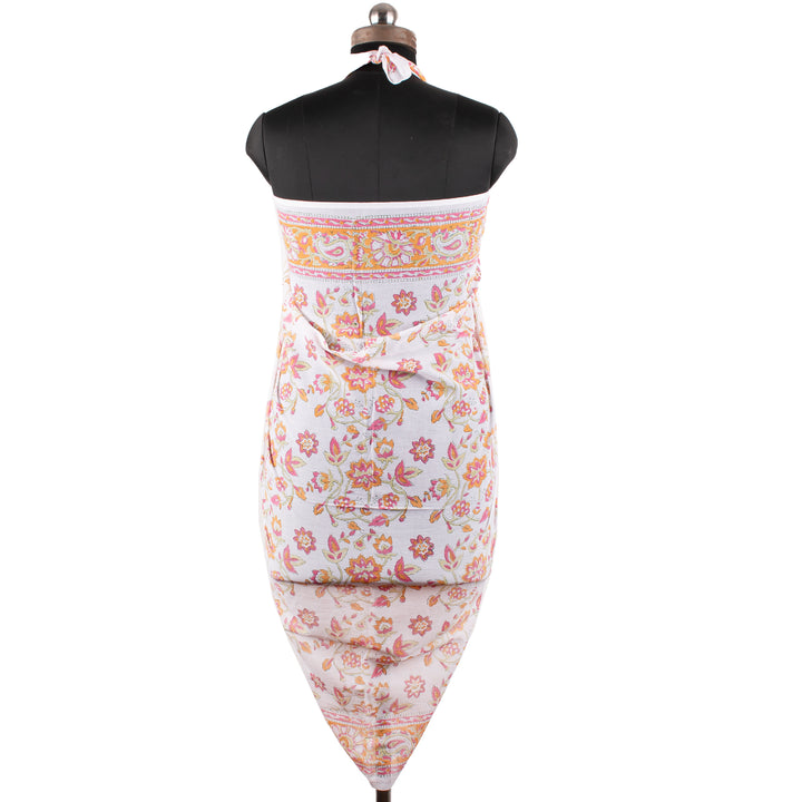 Boho Cotton Sarong | Beach Cover-Up &amp; Wrap Skirt