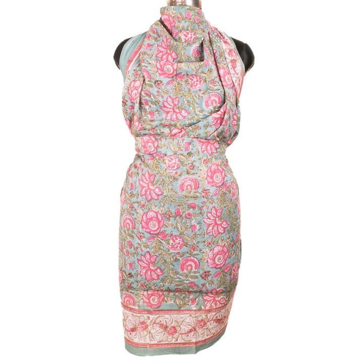 Boho Cotton Sarong | Beach Cover-Up &amp; Wrap Skirt