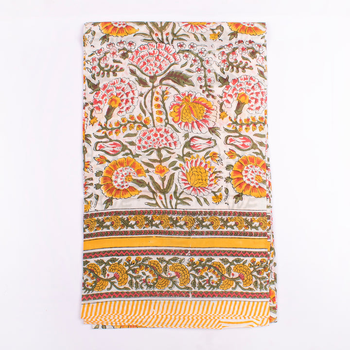 Hand Block Cotton Gift Set | Scarf, Sarong Combo