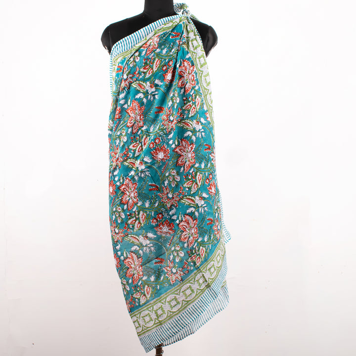 Handmade Cotton Gift Set | Scarf, Makeup Bag, Sarong Combo