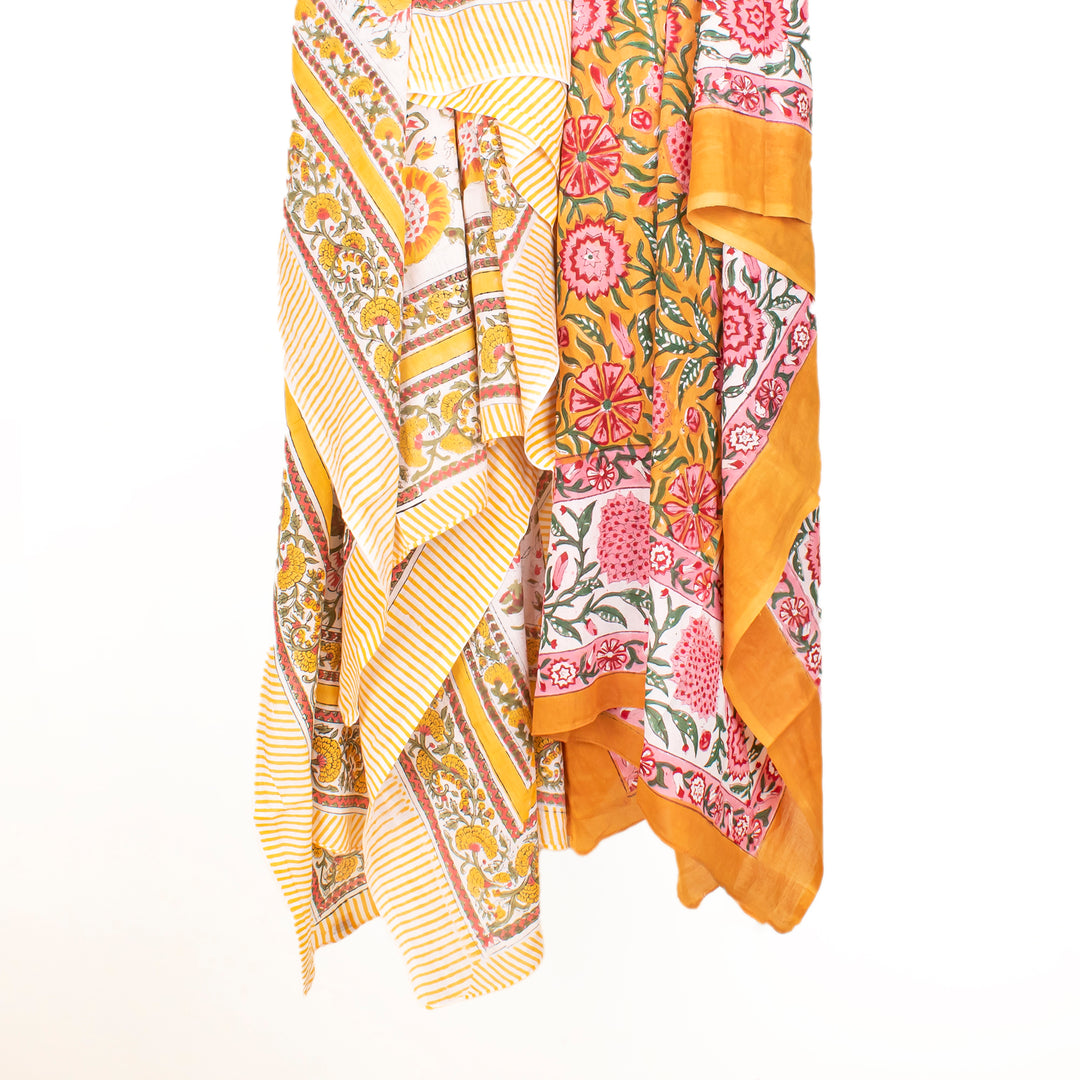 Handmade Cotton Gift Set | Scarf, Sarong Combo