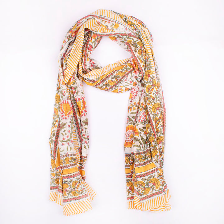 Handmade Cotton Gift Set | Scarf, Sarong Combo