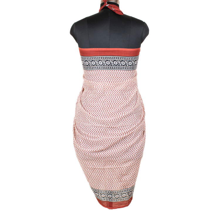 Boho Cotton Sarong | Beach Cover-Up &amp; Wrap Skirt