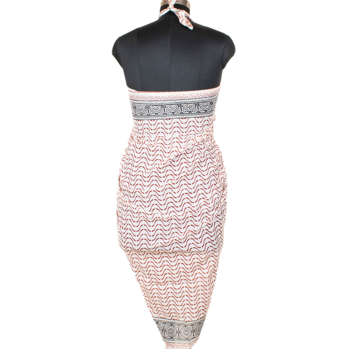 Boho Cotton Sarong | Beach Cover-Up &amp; Wrap Skirt