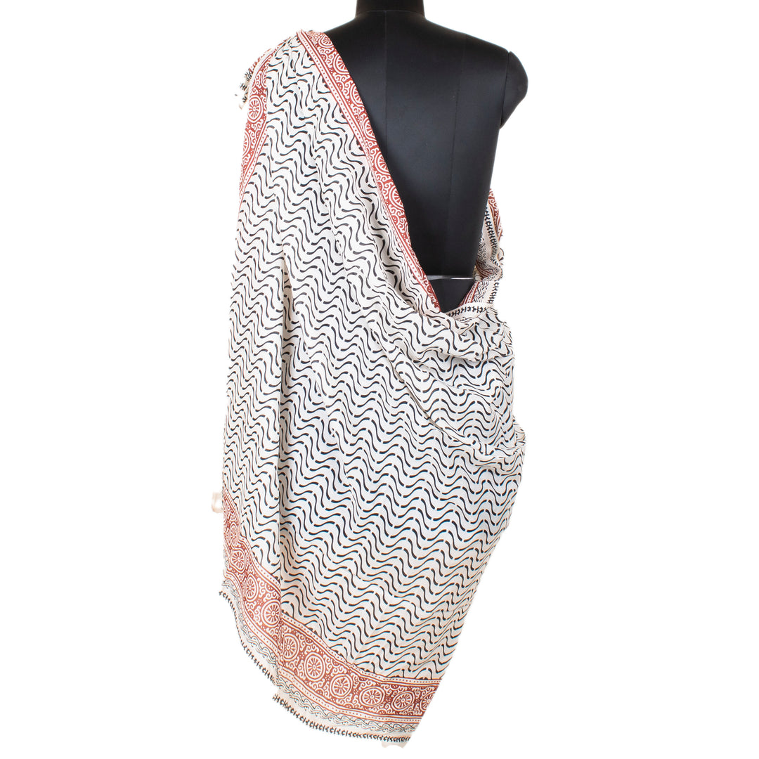 Boho Cotton Sarong | Beach Cover-Up &amp; Wrap Skirt