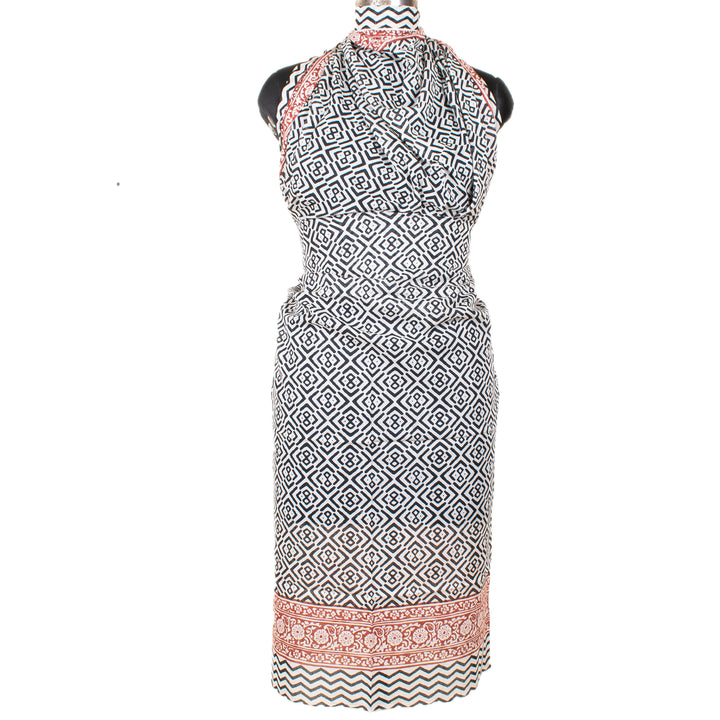 Boho Cotton Sarong | Beach Cover-Up &amp; Wrap Skirt