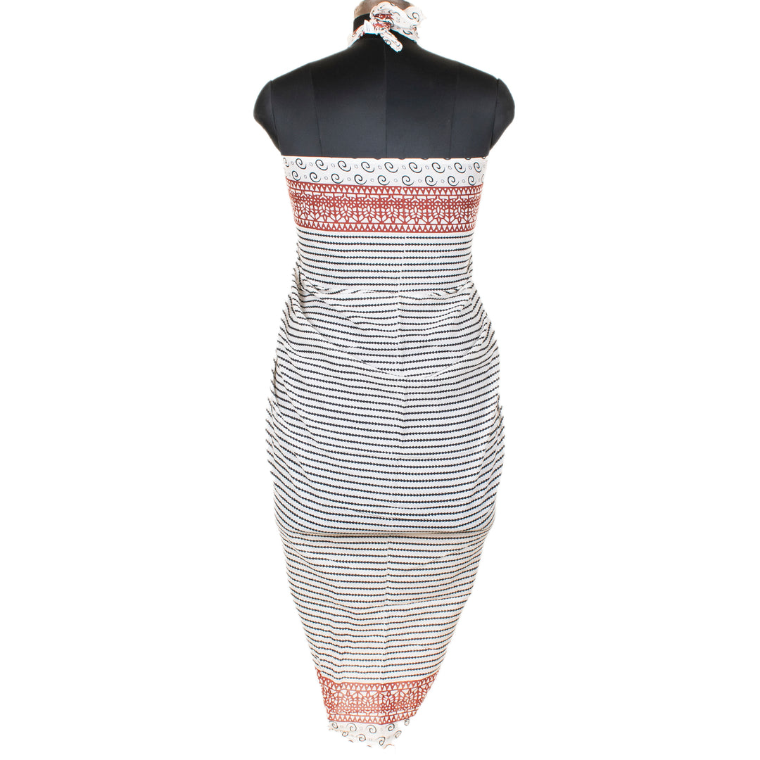 Boho Cotton Sarong | Beach Cover-Up &amp; Wrap Skirt