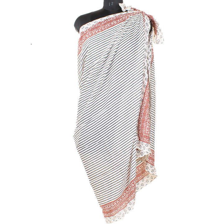 Boho Cotton Sarong | Beach Cover-Up &amp; Wrap Skirt