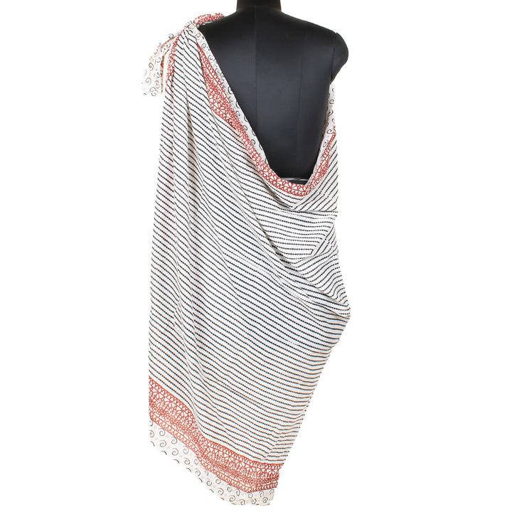 Boho Cotton Sarong | Beach Cover-Up &amp; Wrap Skirt