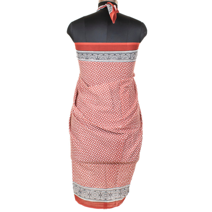 Boho Cotton Sarong | Beach Cover-Up &amp; Wrap Skirt