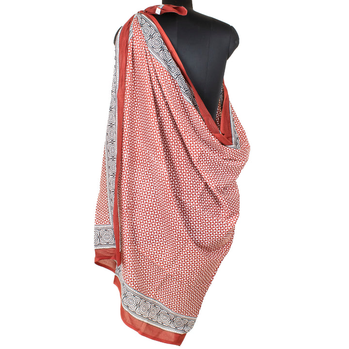 Boho Cotton Sarong | Beach Cover-Up &amp; Wrap Skirt