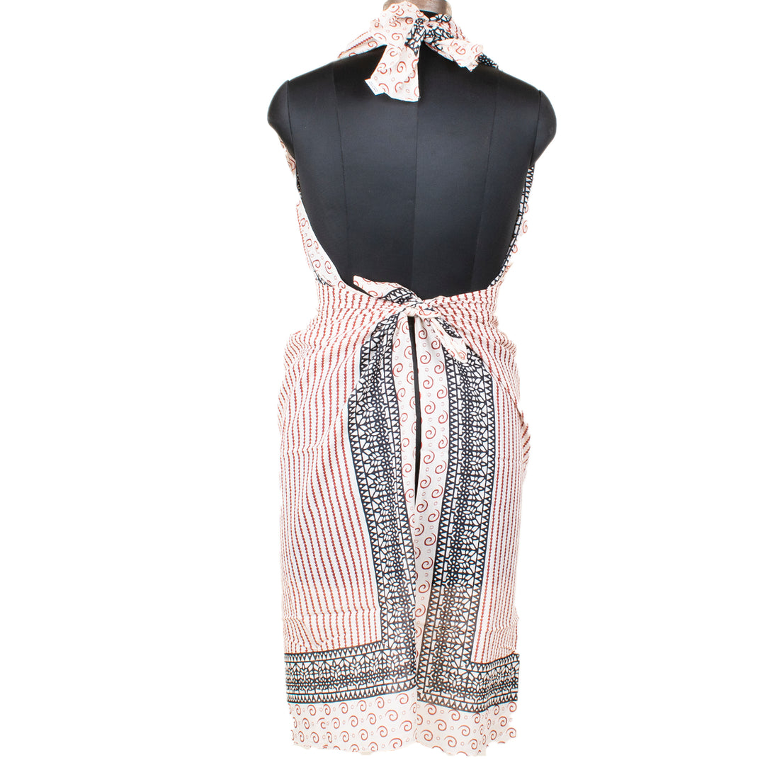 Boho Cotton Sarong | Beach Cover-Up &amp; Wrap Skirt
