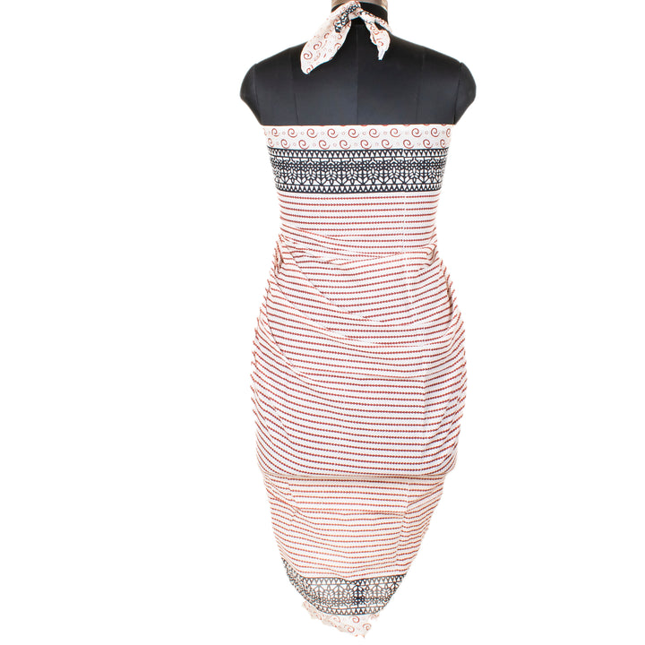 Boho Cotton Sarong | Beach Cover-Up &amp; Wrap Skirt