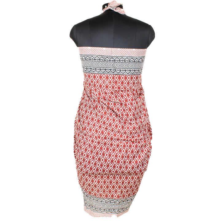 Boho Cotton Sarong | Beach Cover-Up &amp; Wrap Skirt